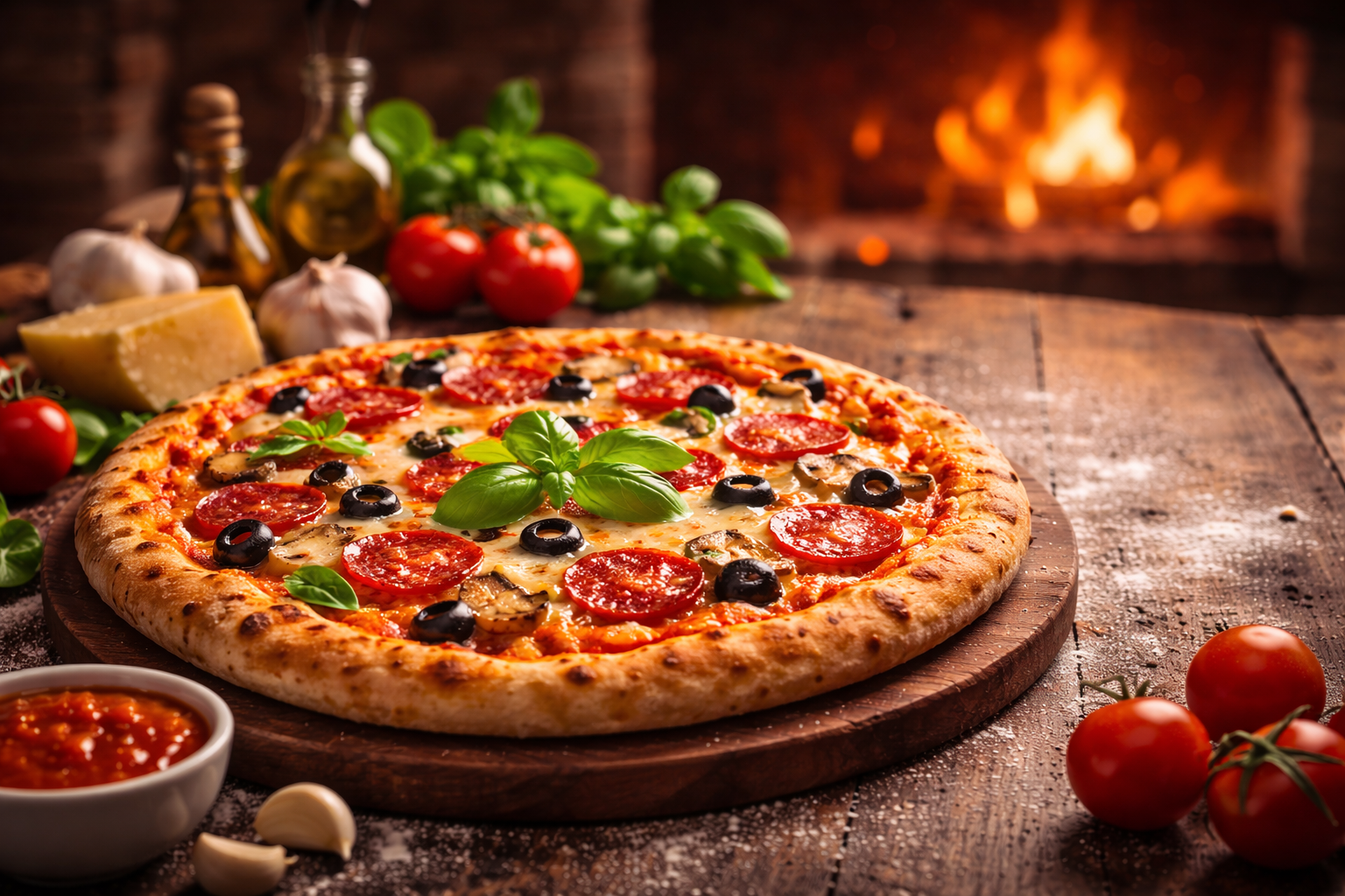 Capa de Pizzaria Expresso